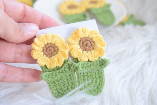 Sandy | Barrette cheveux tournesol – Image 7