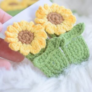 Sandy | Barrette cheveux tournesol