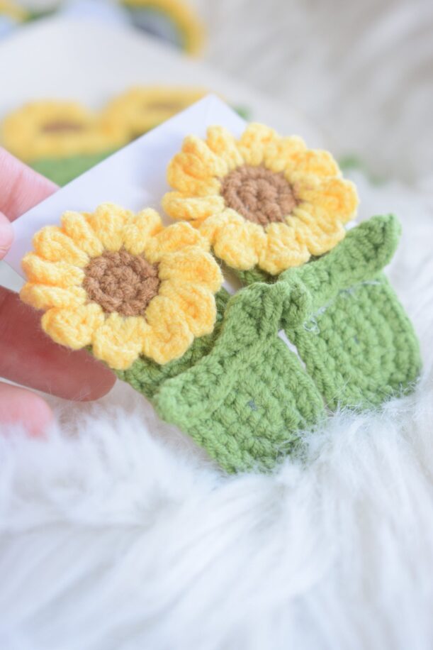 Sandy | Barrette cheveux tournesol