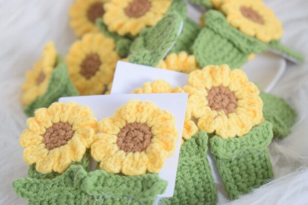 Sandy | Barrette cheveux tournesol – Image 5