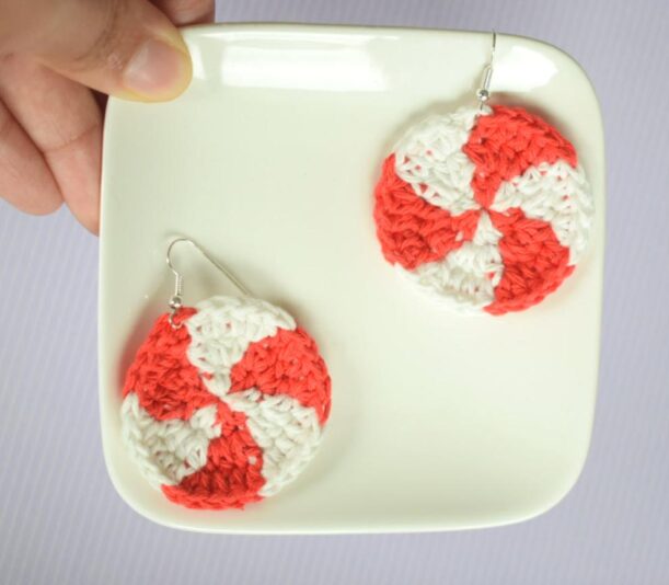 CANDY | Boucles d'oreilles en forme de Sucre d'orge – Image 3