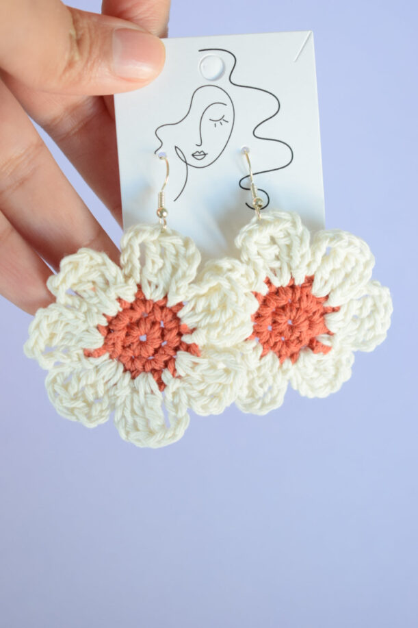 Warda | Boucles d'oreilles fleurs – Image 6