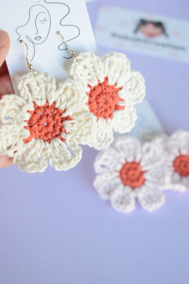 Warda | Boucles d'oreilles fleurs – Image 2