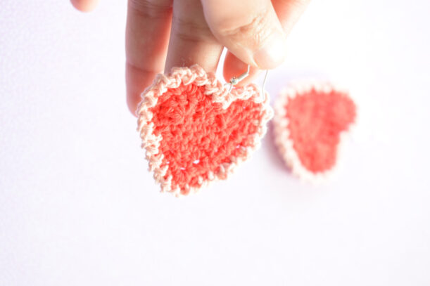 Heart | Boucles d'oreilles en forme de coeur – Image 4