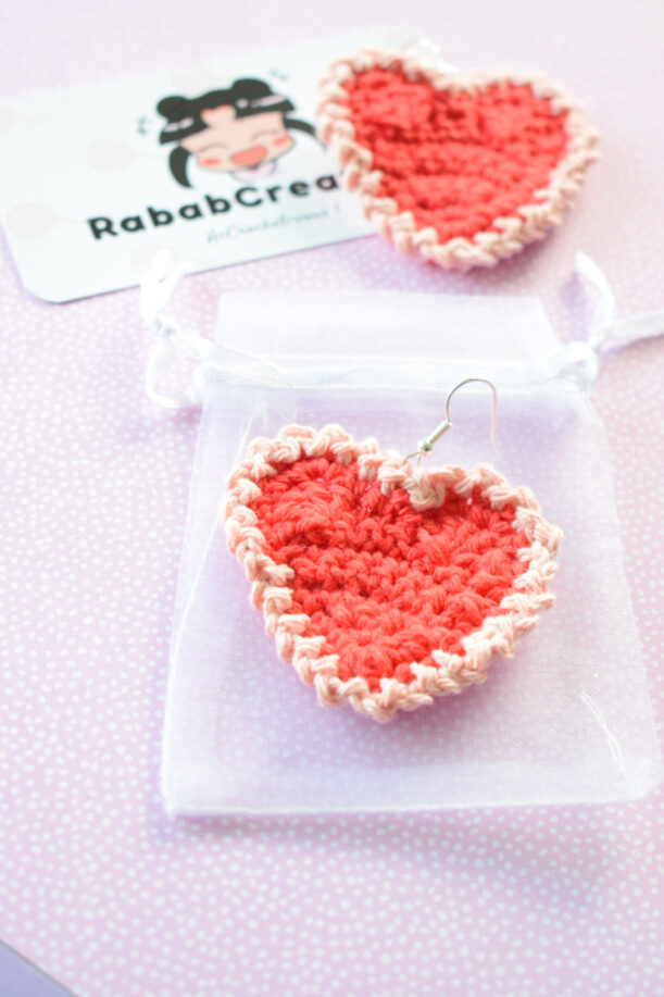 Heart | Boucles d'oreilles en forme de coeur – Image 2