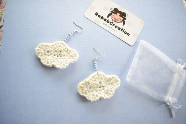 SKYLER | Boucles d'oreilles nuages – Image 5