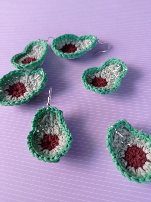 Avocado | Boucles d'oreilles en forme d'avocat – Image 3