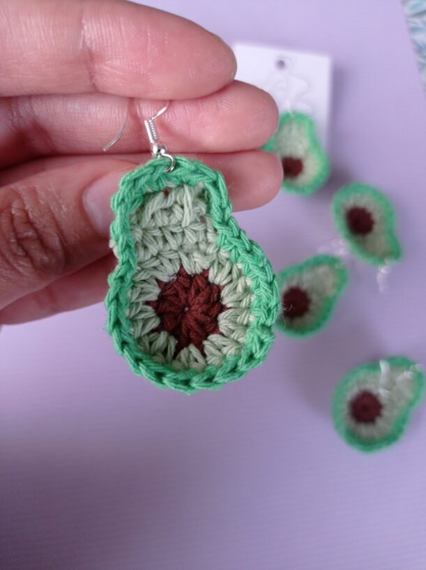 Avocado | Boucles d'oreilles en forme d'avocat