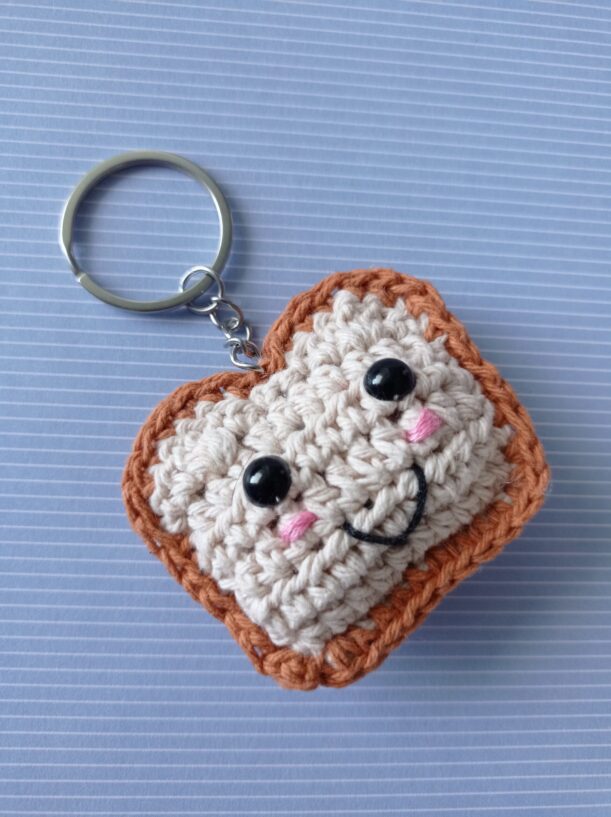 Toasty | Porte clé Toast kawaii