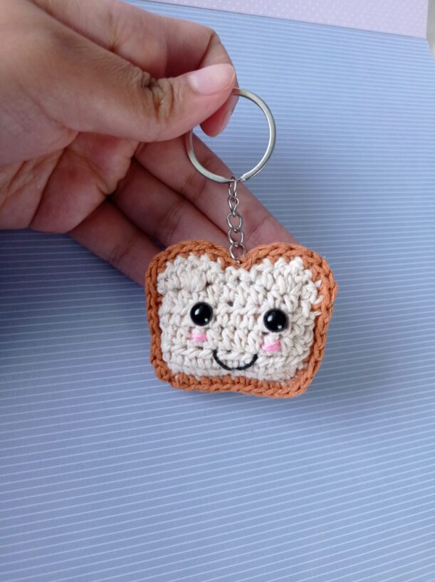 Toasty | Porte clé Toast kawaii – Image 5