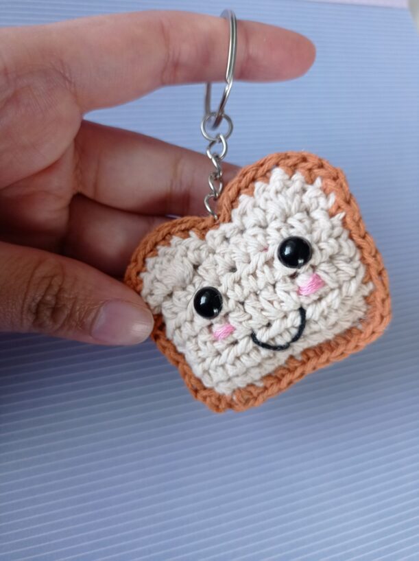 Toasty | Porte clé Toast kawaii – Image 4