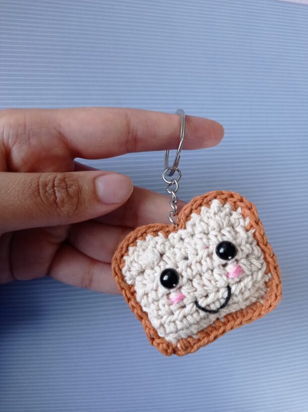 Toasty | Porte clé Toast kawaii – Image 3