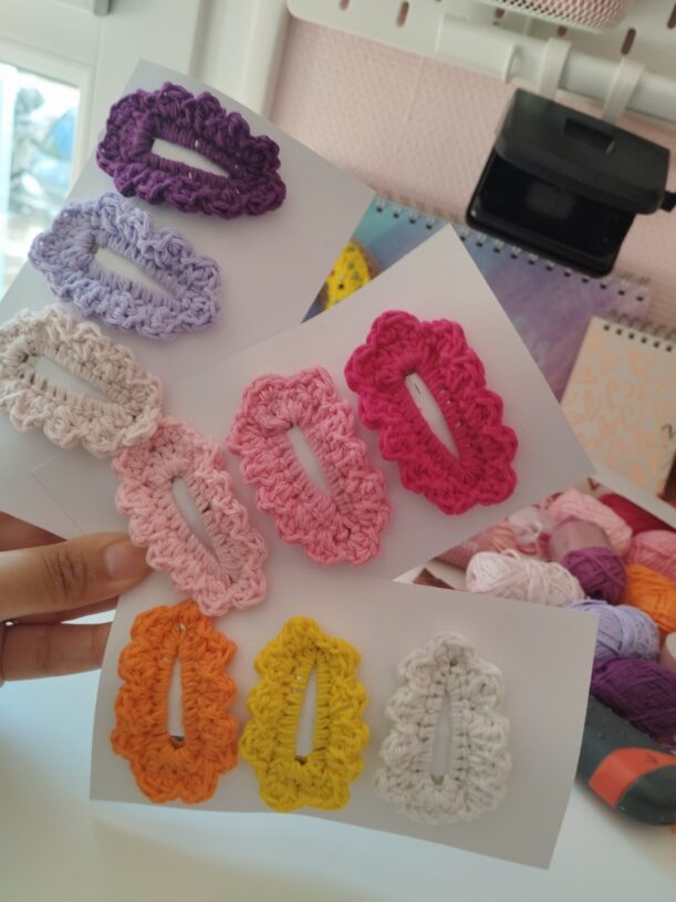 Pia | Lot de 3 barrettes avec des couleurs pastels – Image 2