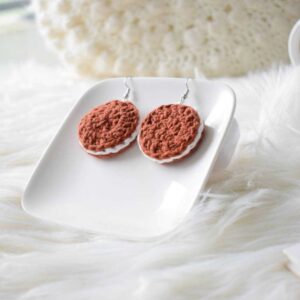 AYLA| Boucles d'oreilles biscuit