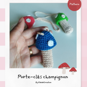 Patron | Bag charm champignon 🍄