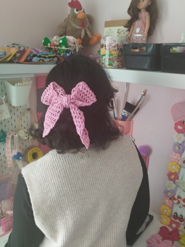 Belle | Barrette romantique nœud papillon 🎀 – Image 5